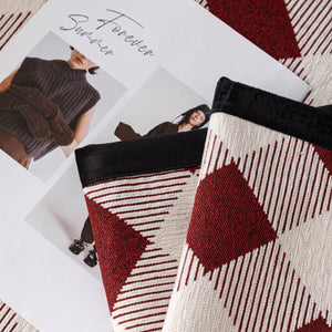 Non-Slip Chenille Sofa Slipcover Modern Geometric Sofa Protector Fits Most Sofas