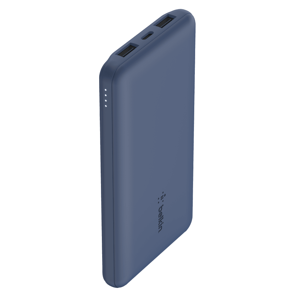 Belkin Boost Up Charge 3 Port Portable Power Bank 10,000 mAh with USB A to USB C Cable by Belkin