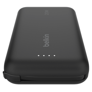 Belkin BoostCharge Power Bank with Integrated Cable 10,000 mAH by Belkin