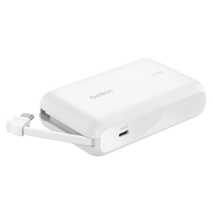 Belkin BoostCharge Power Bank with Integrated Cable 10,000 mAH by Belkin