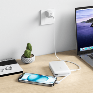 Belkin BoostCharge Power Bank with Integrated Cable 10,000 mAH by Belkin