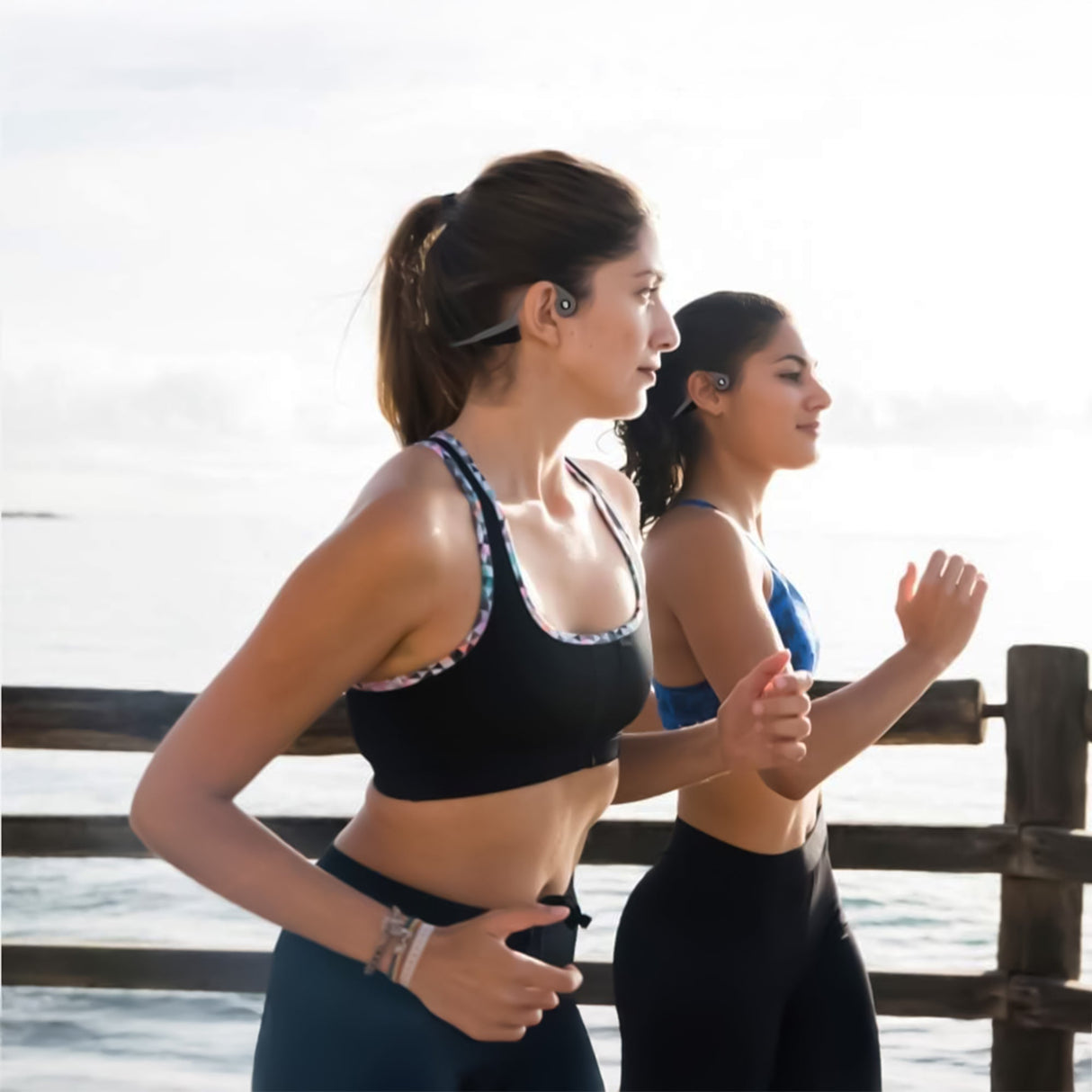 Pursonic Open-Ear Wireless Bone Conduction Headphones – Lightweight Bluetooth 5.0 Sports Earsets by Pursonic