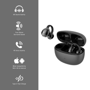 Pursonic True Wireless Stereo Earbuds – Immersive Sound, Compact Design, All-Day Comfort by Pursonic
