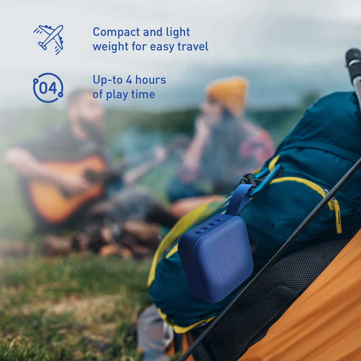 Pursonic Wireless Hydration & Sound Bundle – 2-in-1 Water Bottle Speaker & Portable Wireless Speaker by Pursonic