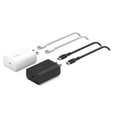 Belkin 2 25W USB C PD Wall Chargers with 2 USB C Cables 1m (4 Pack Bundle) by Belkin