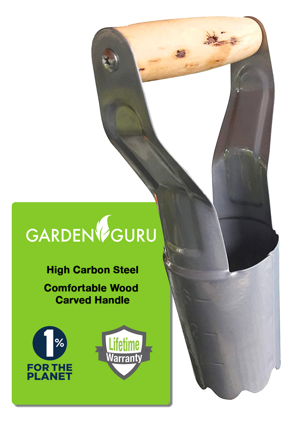 Steel Bulb Planter by Garden Guru