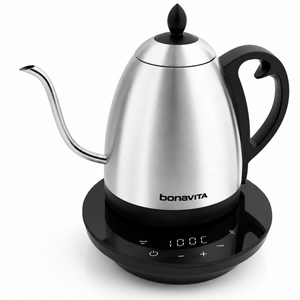 Bonavita Cosmopolitan 1.0L Gooseneck Precision Temperature Electric Kettle