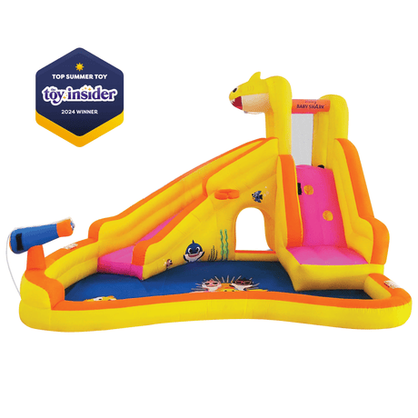 Baby Shark Inflatable Water Slide with Pool