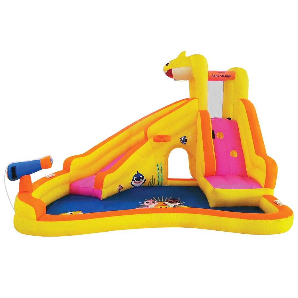 Baby Shark Inflatable Water Slide with Pool