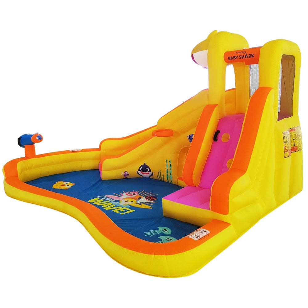 Baby Shark Inflatable Water Slide with Pool