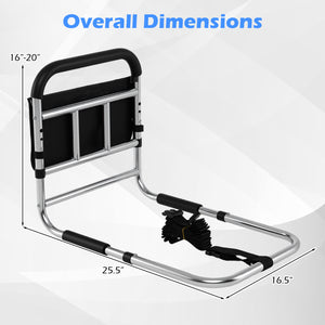 Bed Rails for Elderly Adults and Height Adjustable Bed Assist Safety Railings