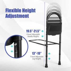 Bed Rails for Elderly Adults Safety Height Adjustable Bed Assist Railings