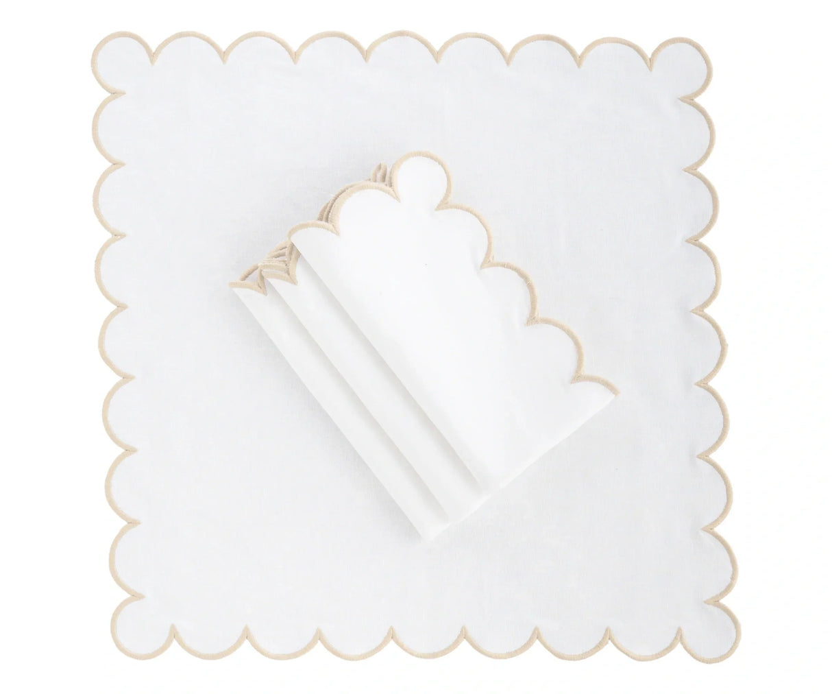 Pastel Cloth Napkins - Beige