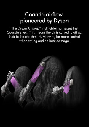DYSON AIRWRAP MULTI-STYLER COMPLETE LONG in NICKEL/COPPER