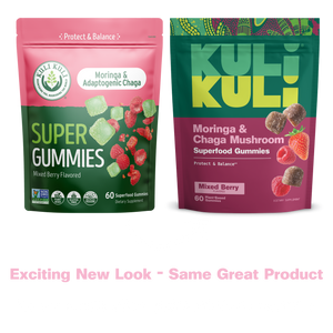 Moringa & Chaga Mushroom Superfood Gummies