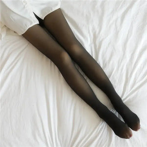 Elegant Thermal Pantyhose for Winter