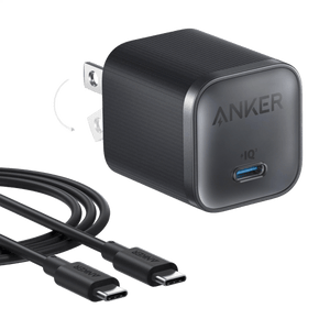 Anker Nano Charger (45W) with USB-C to USB-C Cable