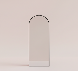 Full-Length Arched Floor Mirror with Stand - Multiple Size