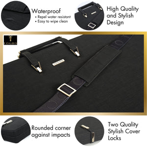 Leather Binder Leather Portfolio Gifts For Painters - Portfolio Binder- Art Supplies Organizer