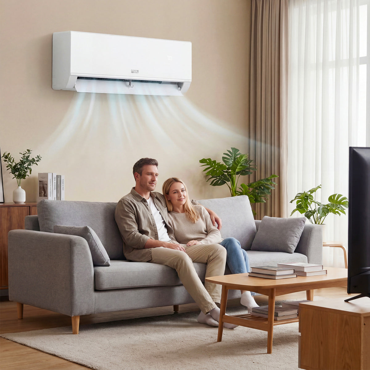 Blast Pro Series 12000 BTU 20 SEER2 115V Wifi Enabled Mini Split Air Conditioner and Heater