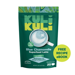 Blue Chamomile Superfood Latte