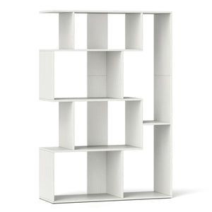 47 Inch 6-Cube Open-back Geometric Bookshelf for Bedroom Living Room-White