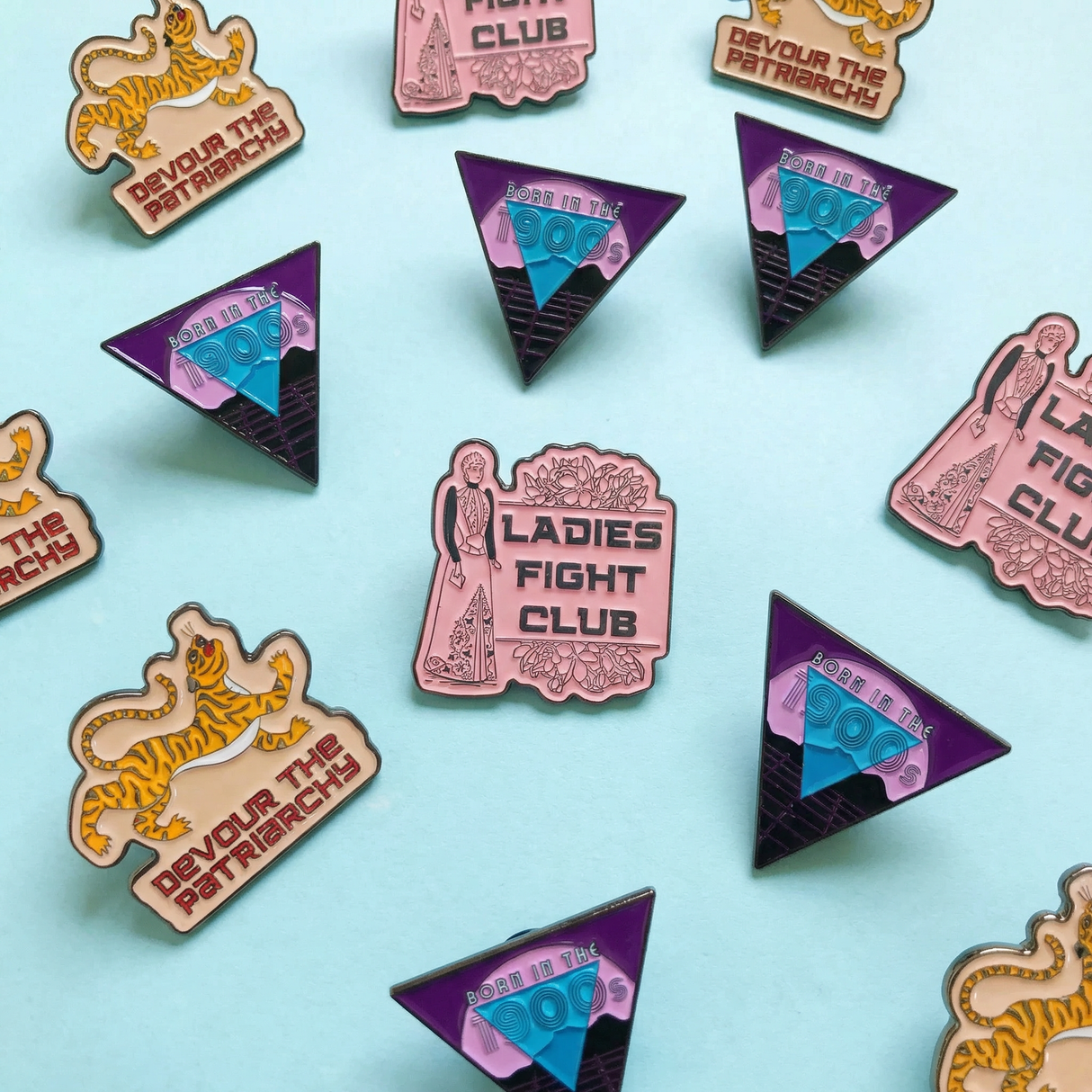 Born in the 1900s Enamel Pin - '80s Vibes Millennial