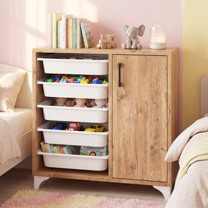 Buffet Cabinet Sideboard with Storage and Removable Drawers