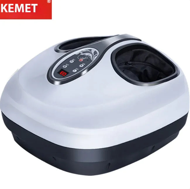 Automatic Shiatsu Foot Massager with Acupoint Kneading & Airbag – Home Electric Heat & Air Pressure Massage Machine