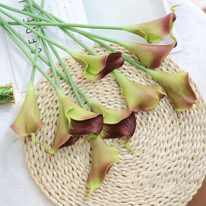 Artificial Calla Lily Decor for Living Room & Dining Table