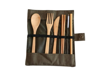 Luxury Wooden Cutlery Set