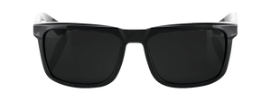 100% Blake Sunglasses - Polished Black - Grey PeakPolar 60028-00000