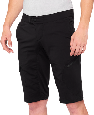 100% Ridecamp Shorts - Black - US 30 40029-00001