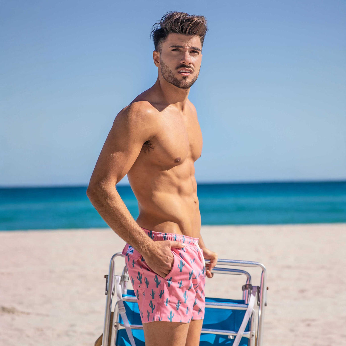 Cactus 2.0 - 5" Swim Trunks by Bermies