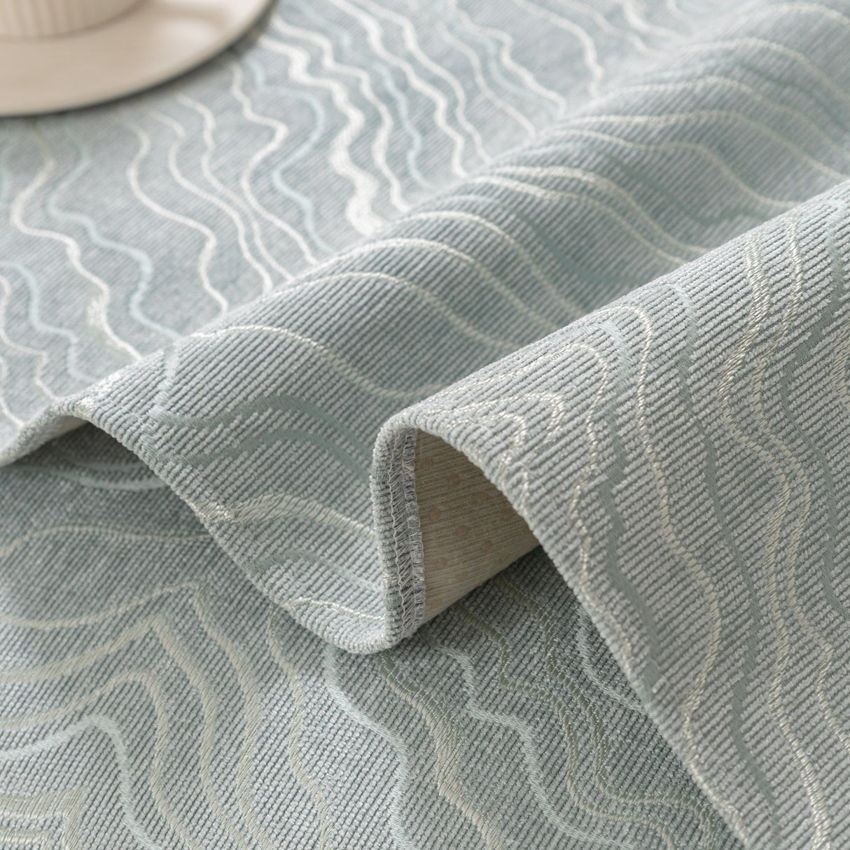 Modular Sofa Cover for Sectionals, Gold Striped Non-Slip Couch Protector