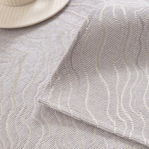 Modular Sofa Cover for Sectionals, Gold Striped Non-Slip Couch Protector