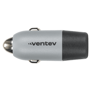 Ventev 12W USB-A Car Charger Gray by Ventev