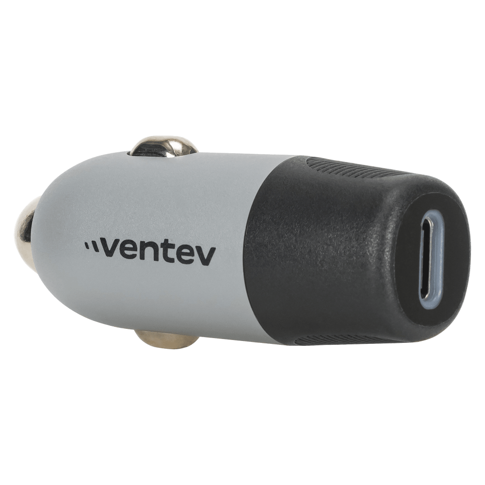 Ventev 20W ULTRAFAST USB C Universal Car Charger and USB C to Apple Lightning Cable by Ventev