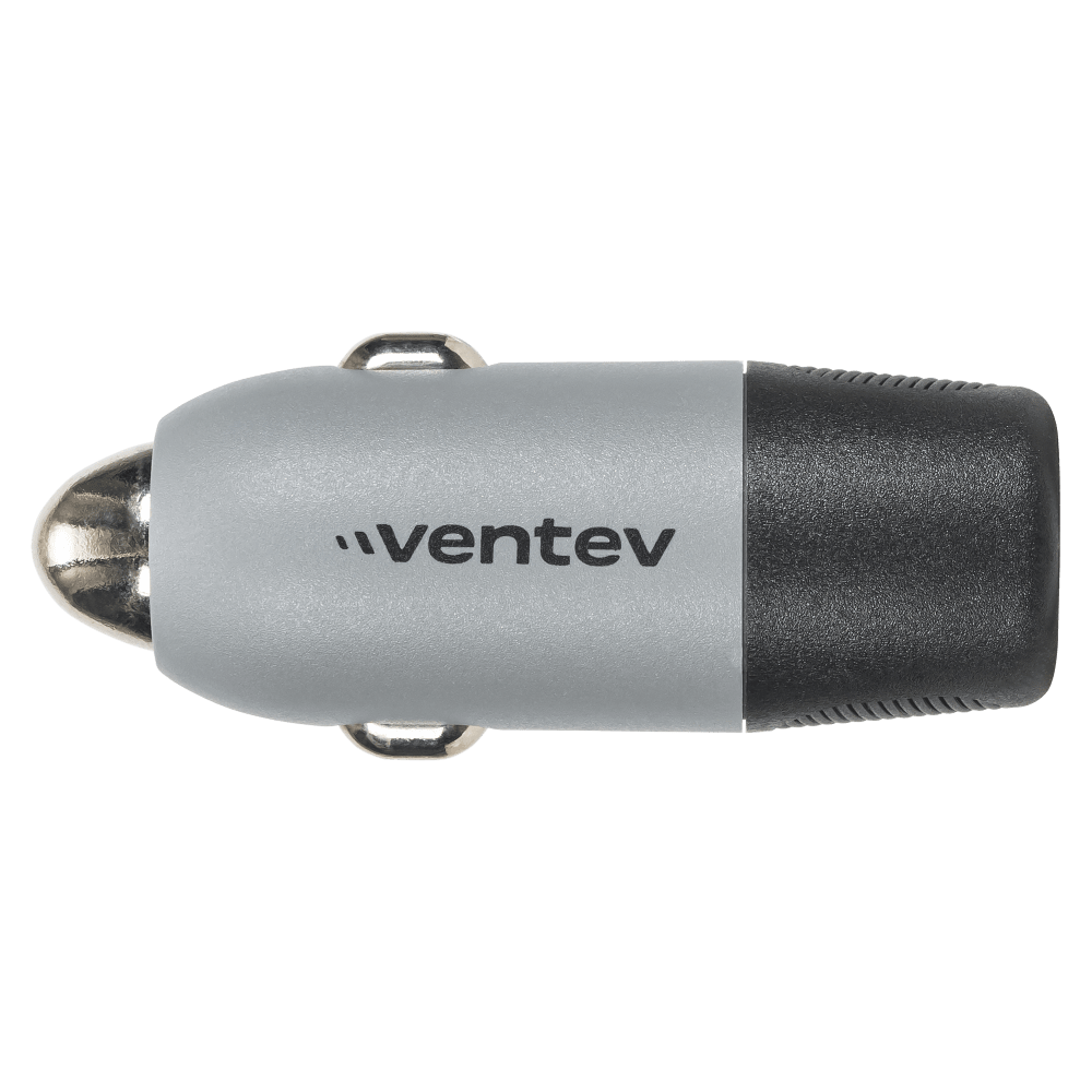 Ventev 20W ULTRAFAST USB C Universal Car Charger and USB C to Apple Lightning Cable by Ventev