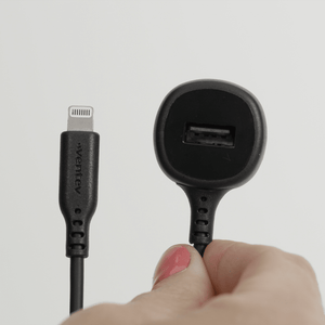 Ventev 27W ULTRAFAST Car Charger and Apple Lighting Connected Cable by Ventev