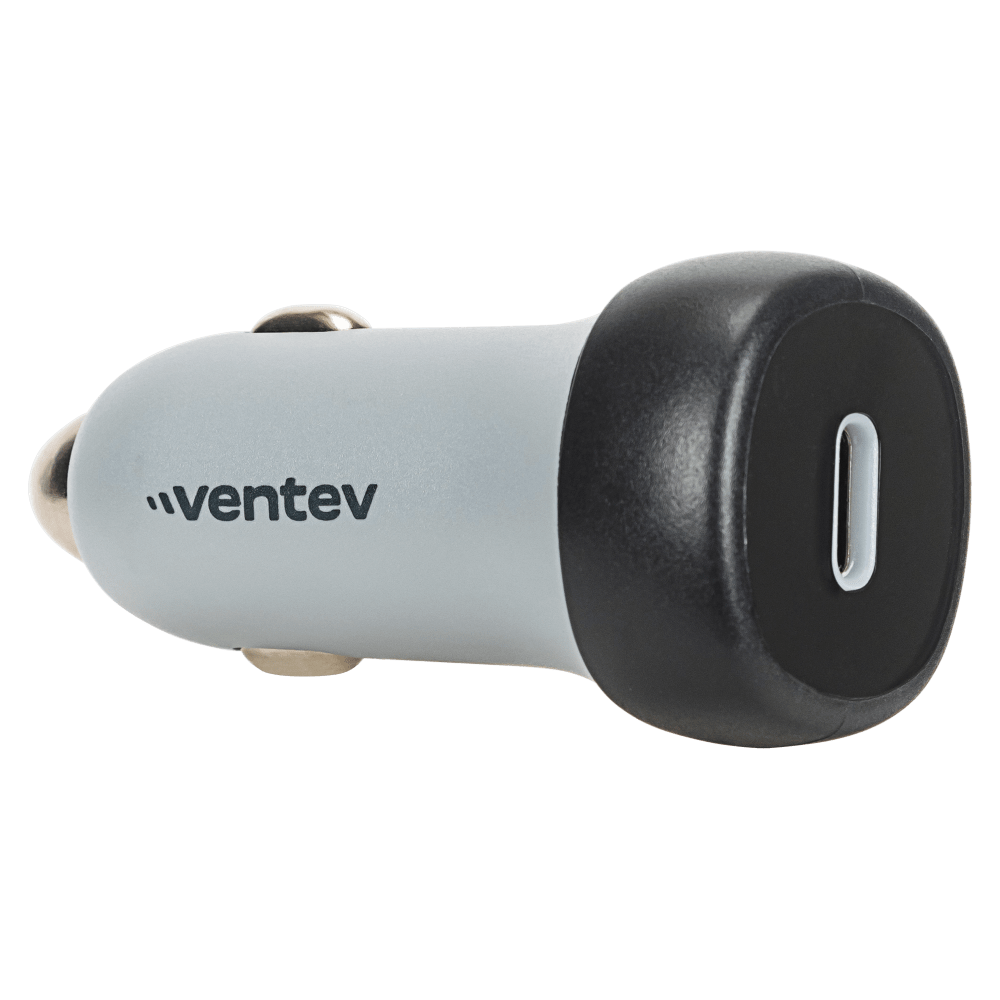 Ventev 30W ULTRAFAST USB C Universal Car Charger and USB C to Apple Lightning Cable by Ventev