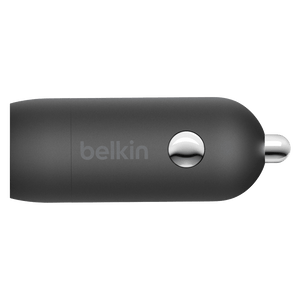 Belkin Boost Charge USB C Car Charger 20W and USB C to Apple Lightning Cable 4ft by Belkin