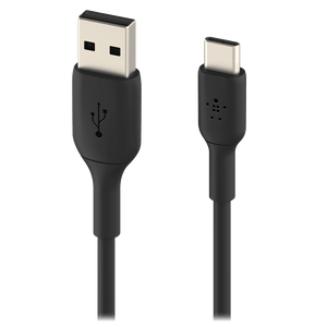 Belkin Dual Port USB A Car Charger 24W with USB A to USB C Cable 3ft by Belkin