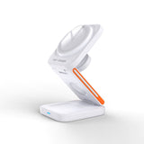 FlexiTrip Foldable Wireless Charger – Compact, Fast Charging, Portable Design for iPhone, Android, and Qi-Enabled Devices by Infinite Basics