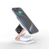 FlexiTrip Foldable Wireless Charger – Compact, Fast Charging, Portable Design for iPhone, Android, and Qi-Enabled Devices by Infinite Basics