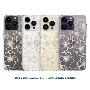 Case-Mate Floral Gems Case for Apple iPhone 14 Pro Max by Case-Mate