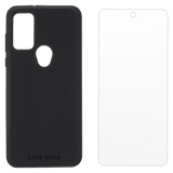 Case-Mate Protection Pack Tough Case and Glass Screen Protector for Motorola Moto G Play (2023) by Case-Mate