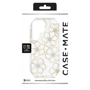 Case-Mate Floral Gems Case for Samsung Galaxy S23 Ultra by Case-Mate