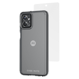 Case-Mate Protection Pack Tough Case and Glass Screen Protector for Motorola Moto G Power 5G (2023) by Case-Mate