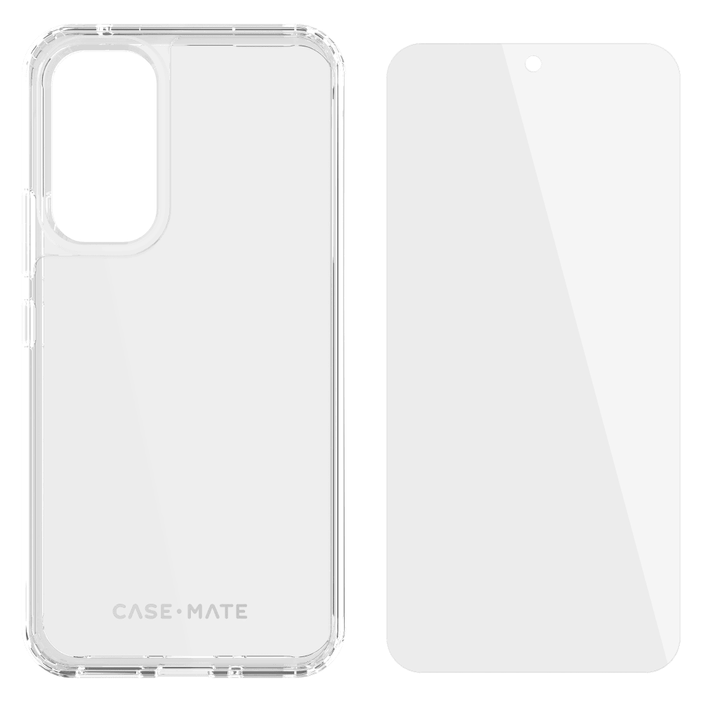 Case-Mate Protection Pack Tough Case and Glass Screen Protector for Samsung Galaxy A54 5G by Case-Mate